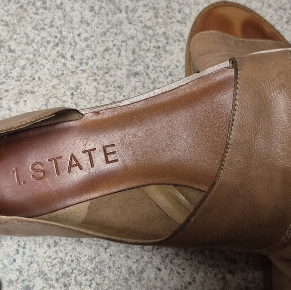 1. State Brown Leather Loafers - Picture 4 of 6